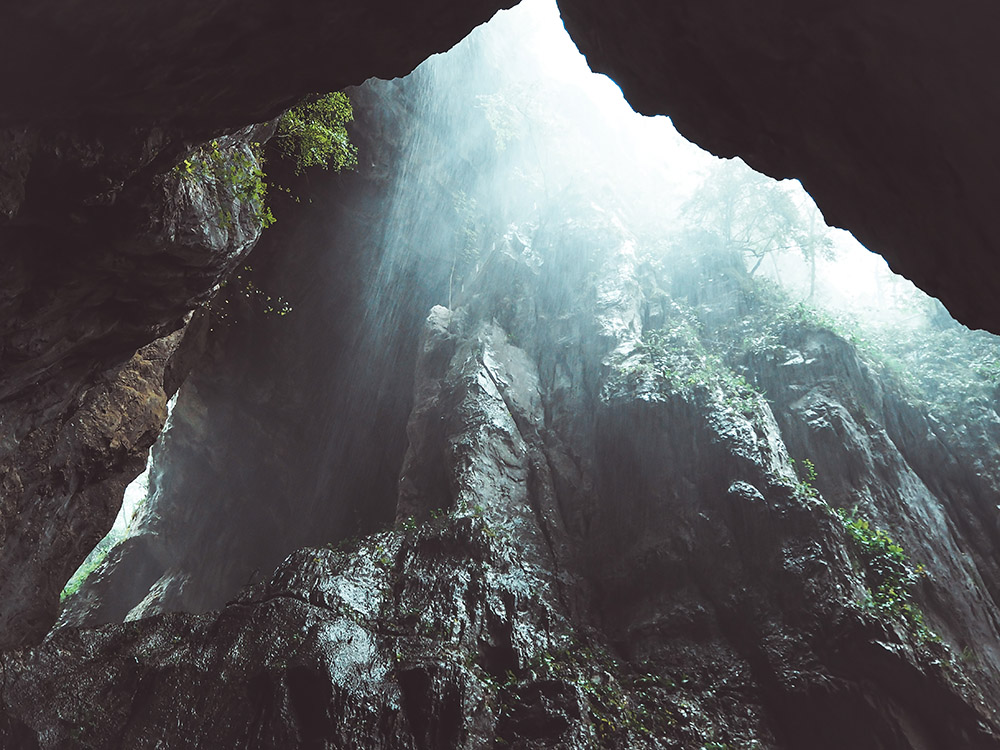Höhle in Slownien Höhlen von Skocjan